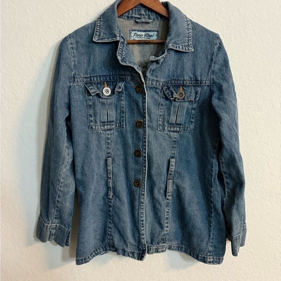 Paris Blues Jackets & Blazers - Paris Blues Outerwear Vintage Y2K Jean Jacket